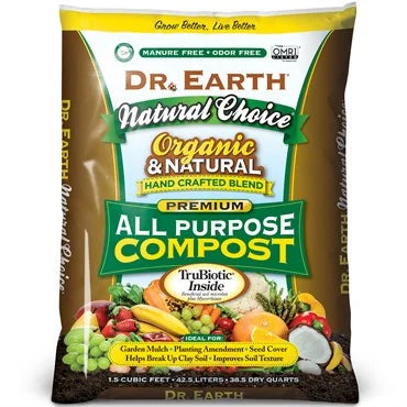 Dr Earth Natural Choice All Purpose Compost Mix 1.5 cu ft