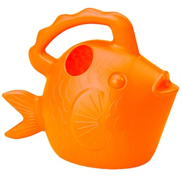Novelty Mfg. Fish Watering Can - 1gal Capacity - Orange Fish