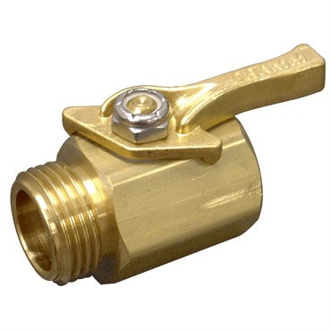 Dramm® Brass Shut-Off Valve - 17gpm - 3/4in Thread