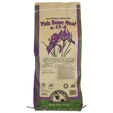 Down To Earth Fish Bone Meal 25lb