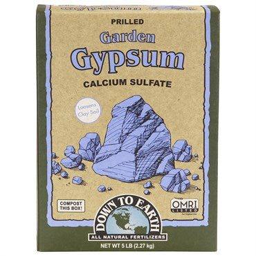 Down To Earth Garden Gypsum 5lb