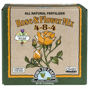 Down To Earth™ Rose & Flower Mix 4-8-4 - 15lb -