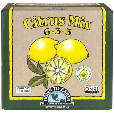 Down to Earth™ Citrus Mix™ 6-3-3 - 3pk, 15lb