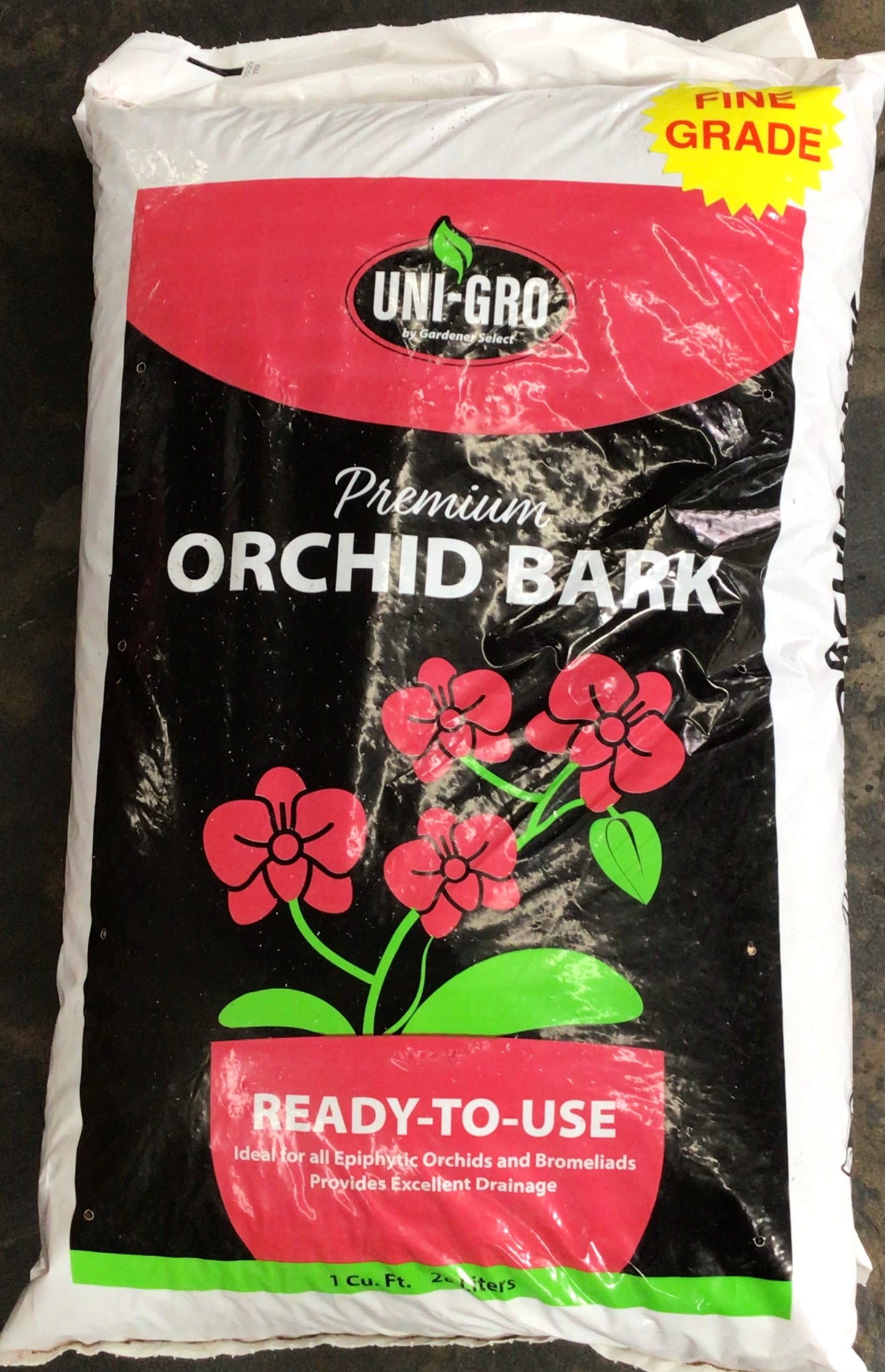 Premium Organic Ready-to-Use Fine Grade Small Orchid Bark Grow Media 1 cu ft