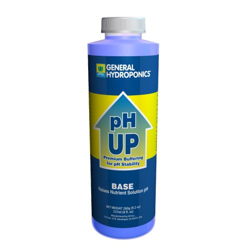 General Hydroponics® pH Up 8oz Liquid