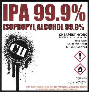 Cheapest Hydro IPA 99% Alcohol 1 Gallon