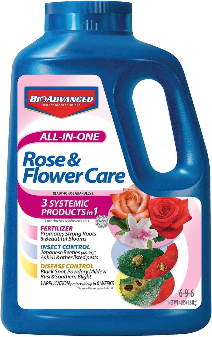 BIOADVANCED 4 lbs. All-in-1 Rose and Flower Care Granules