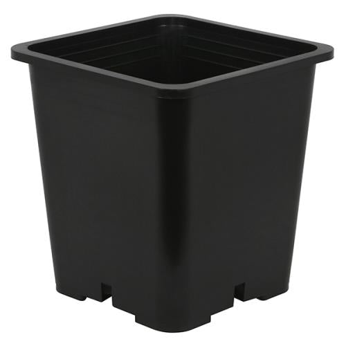 Gro Pro Premium Black Square Pot 9 in x 9 in x 10.5 in