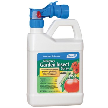 Monterey® Garden Insect Spray - 32oz - Ready-to-Spray - Hose-End Connector - OMRI Listed®