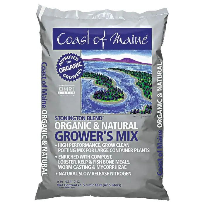 Coast of Maine Stonington Blend Organic All Purpose Growing Mix 1.5 cu ft