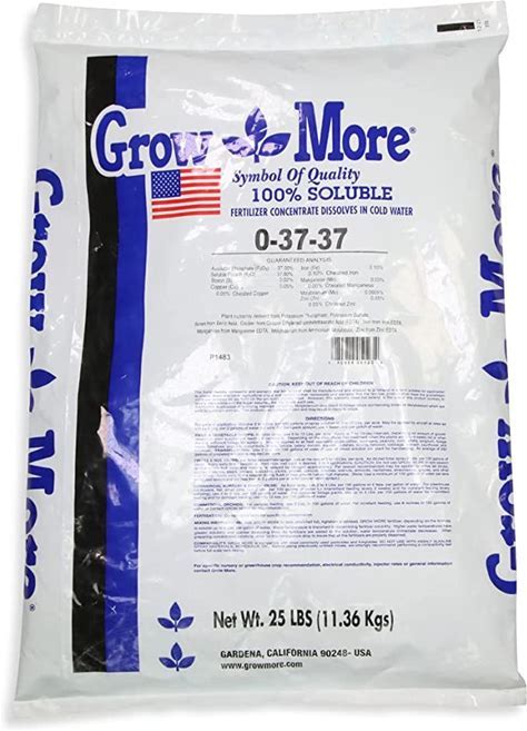 Grow More 0-37-37 25lb