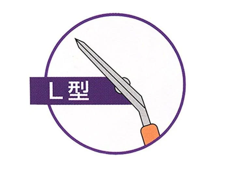 Chikamasa B-500SL Slanted Blade Garden Scissors