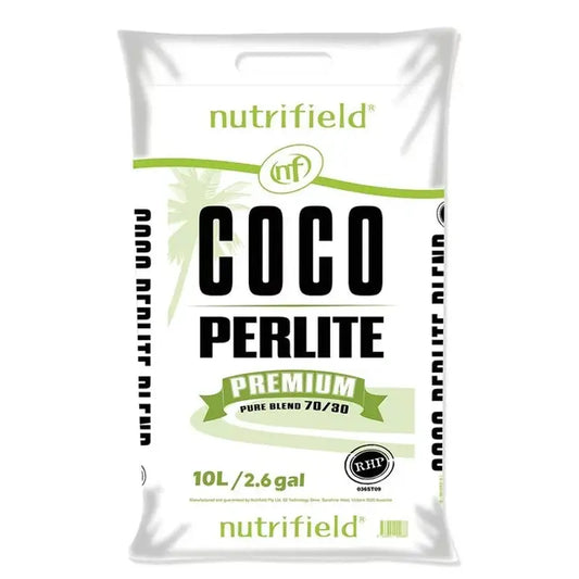 Nutrifield Coco Perlite 70/30 Blend, 10L, 2.6 gal
