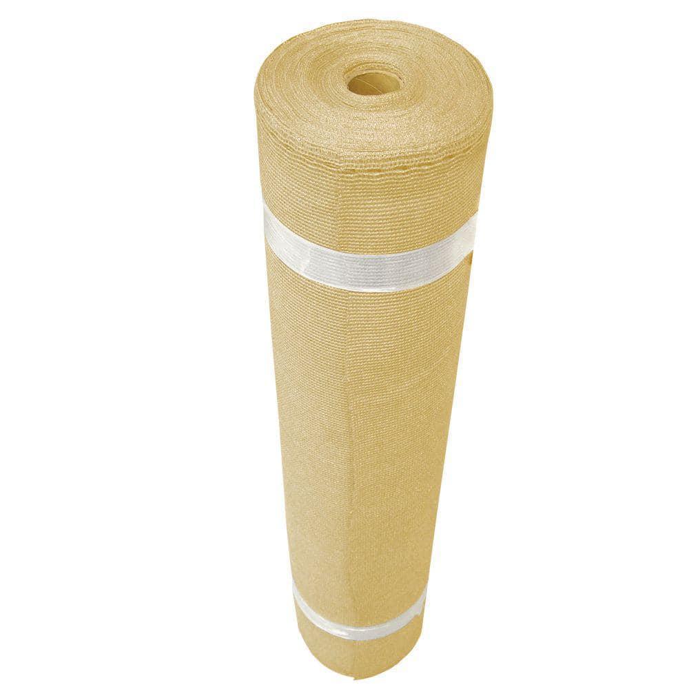 Coolaroo Shade Fabric, Heavy-Duty, Wheat, 6ft x 15ft