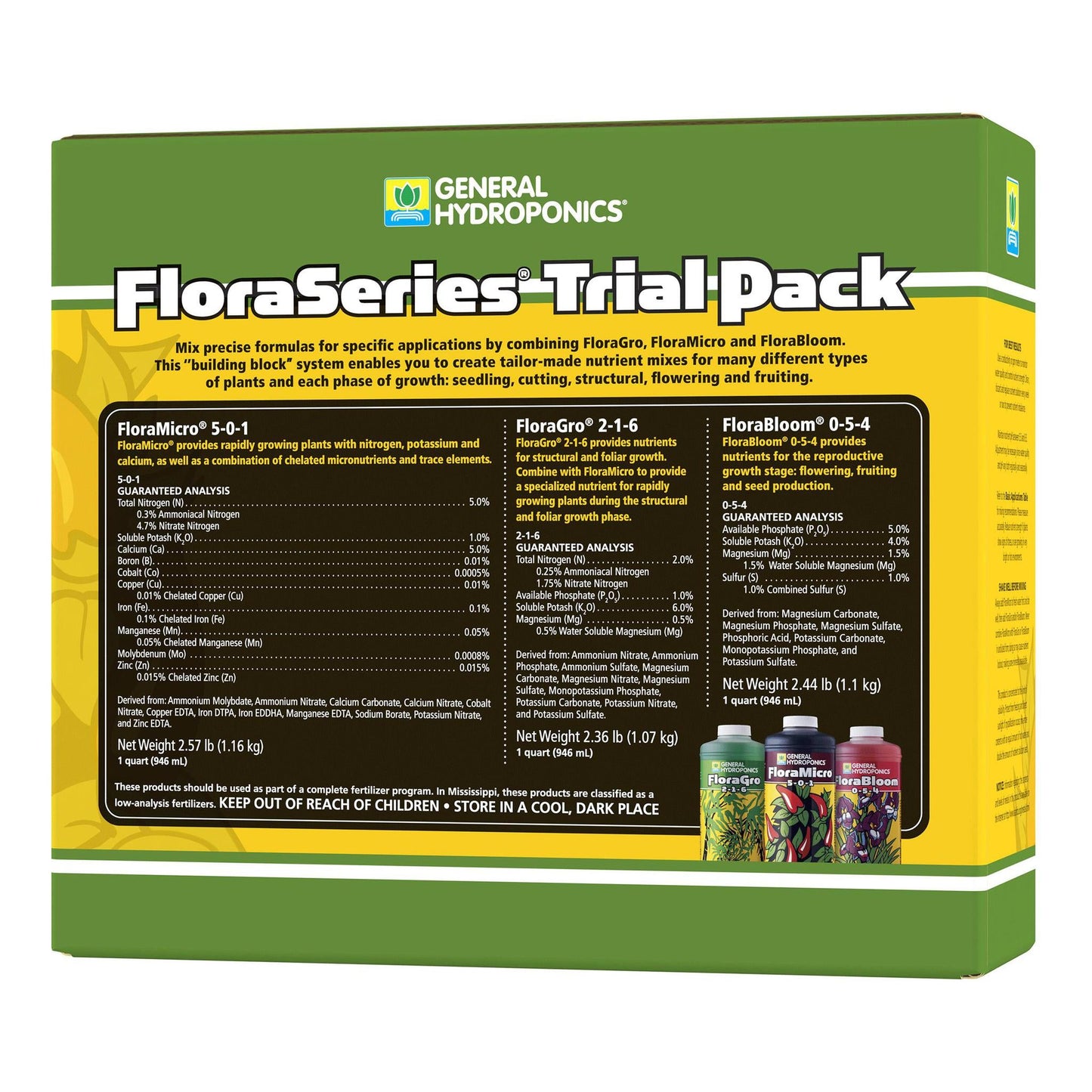 Flora Series® Quart Trial Pack