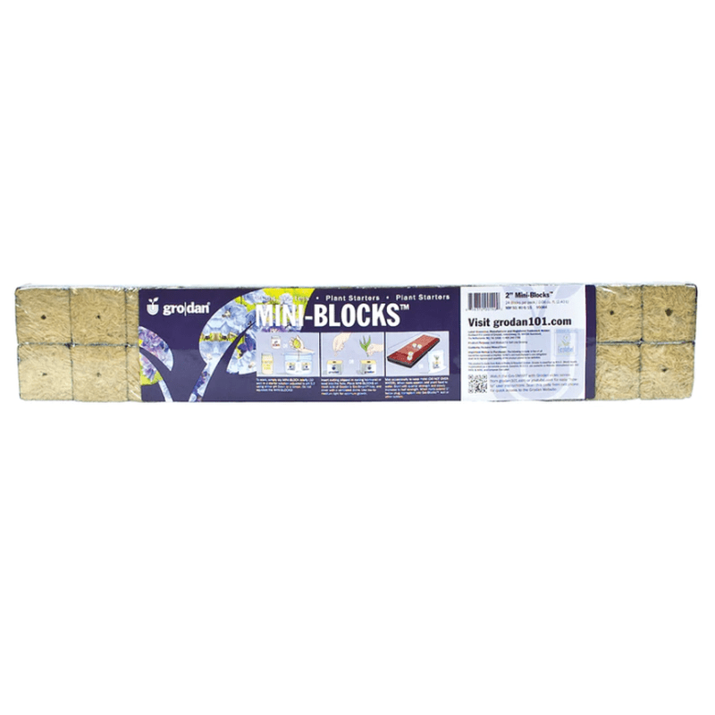 Grodan® Stonewool Delta Starter Mini-Blocks™ 2'' 24pk
