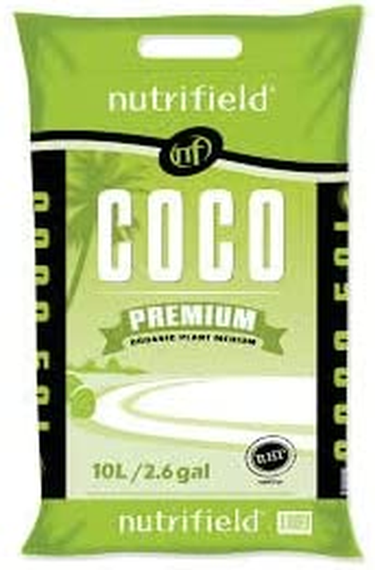 Nutrifield Coco Premium 10L, 2.6 Gallon