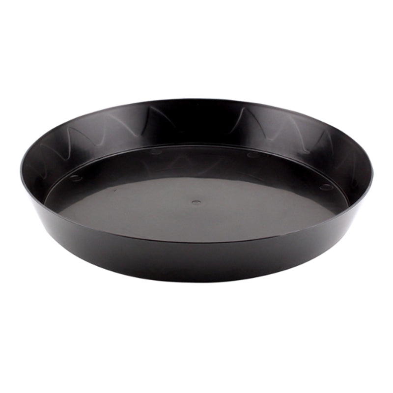 Heavy Duty Black Saucer 12in