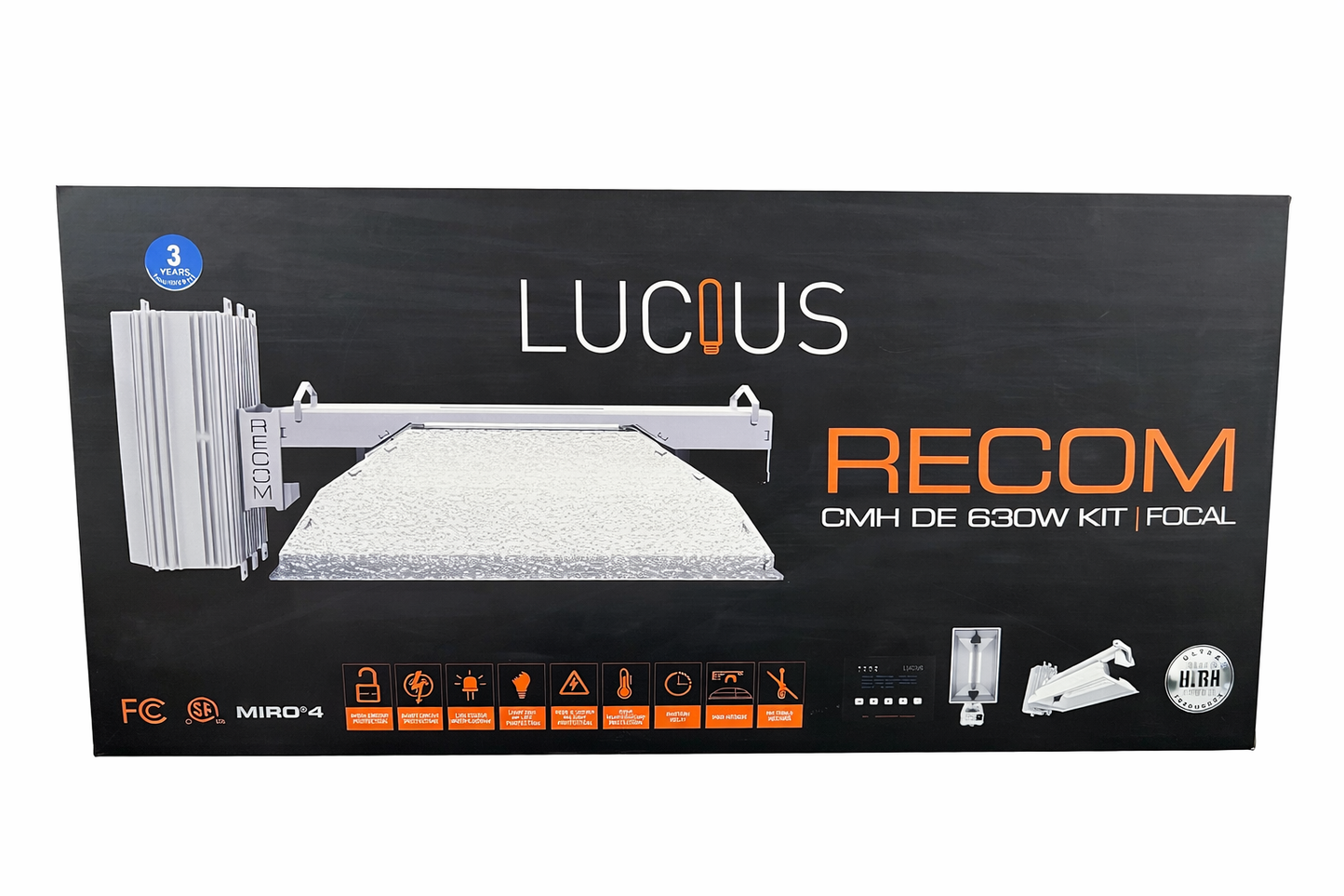 Recom 630W CMH Pro Kit | Broad