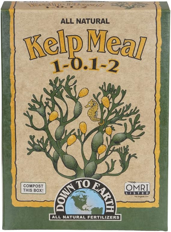Down To Earth Kelp Meal All Natural (1-0.1-2) OMRI 8oz