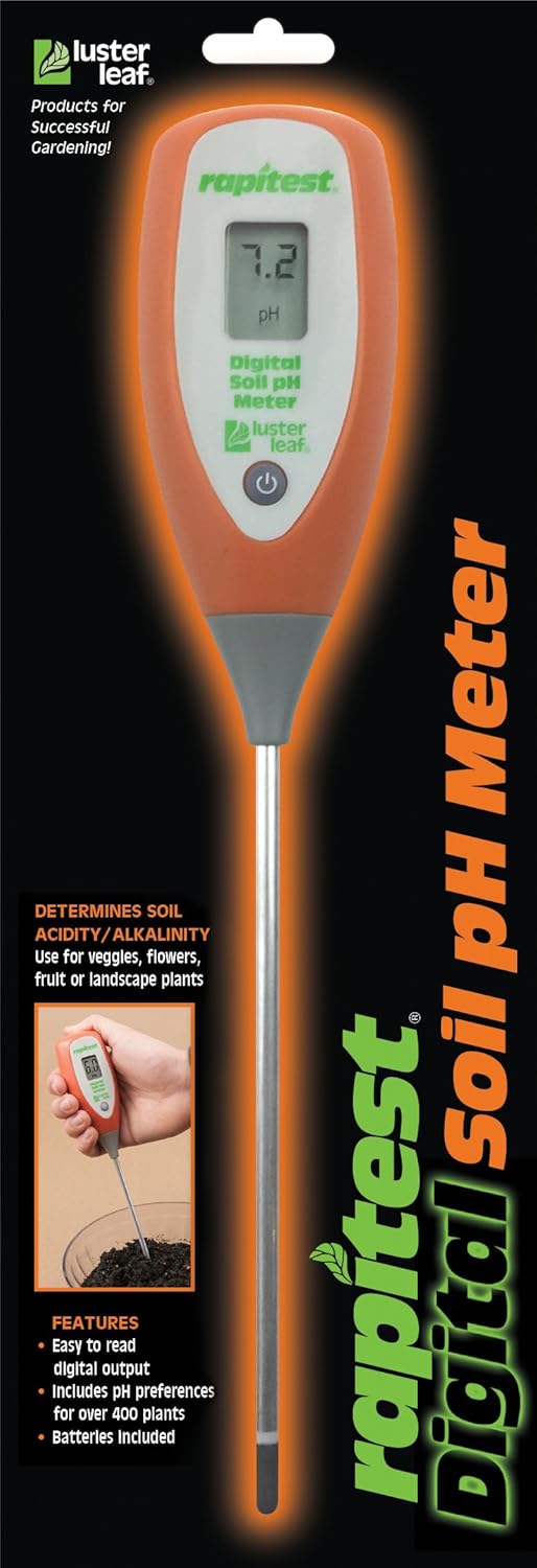 Luster Leaf Digital Soil PH Meter