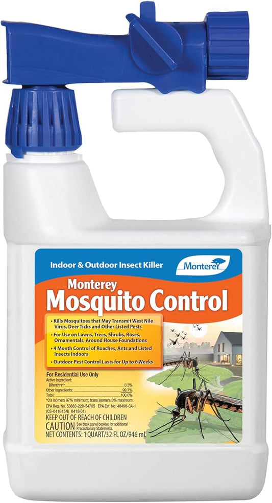 Monterey Mosquito Control - Ready to Spray - RTS - 1 Quart