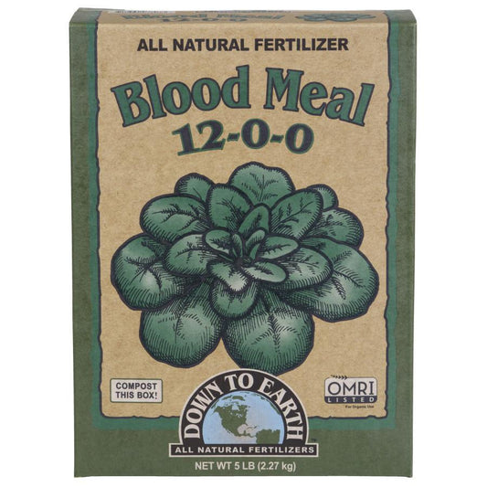 Down To Earth Blood Meal (12-0-0), 8oz