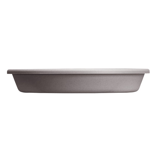 Deep Saucer 8 Inch Warm Gray