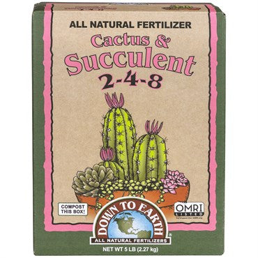 Down To Earth™ Cactus & Succulent  2-4-8 - 5lb