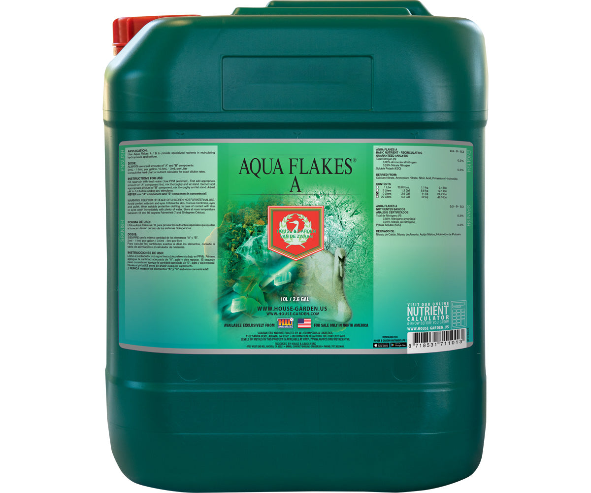 House & Garden Aqua Flakes A  10 L