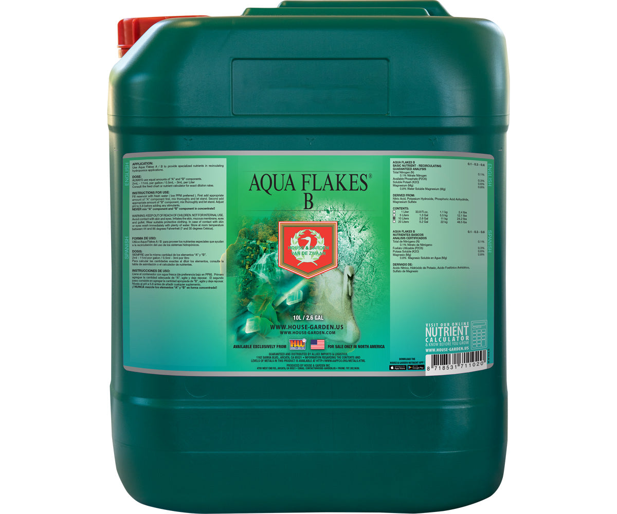 House & Garden Aqua Flakes B  10 L
