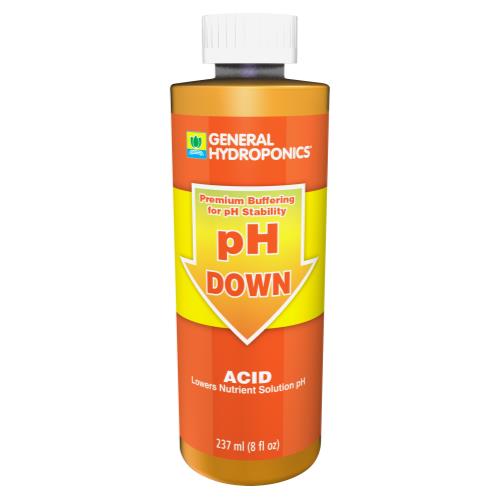 General Hydroponics®  pH Down 8oz Liquid