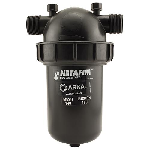 Netafim Disc Filter 1 in MPT x MPT 140 Mesh 26 GPM Maximum Flow