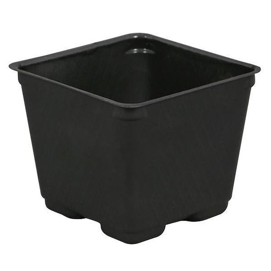 Gro Pro® Black Square Pots 4''