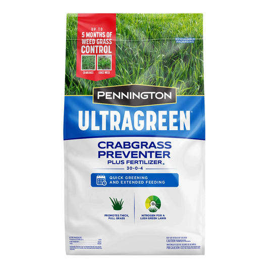 Pennington 12.5 lbs. Crabgrass Preventer Plus Lawn Fertilizer 30-0-4
