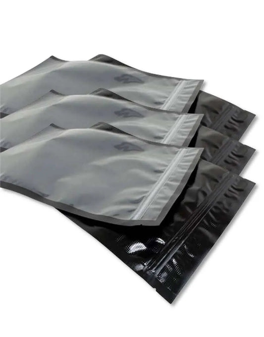StashBags – 15″ x 20″ Black & Clear Pre-Cut Vacuum Seal Bags w/Zipper (50ct)