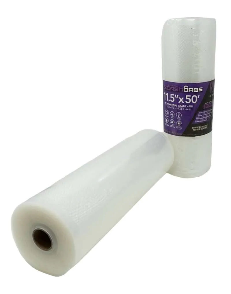 StashBags – 11.5″ x 50′ Vacuum Seal Roll (Clear)