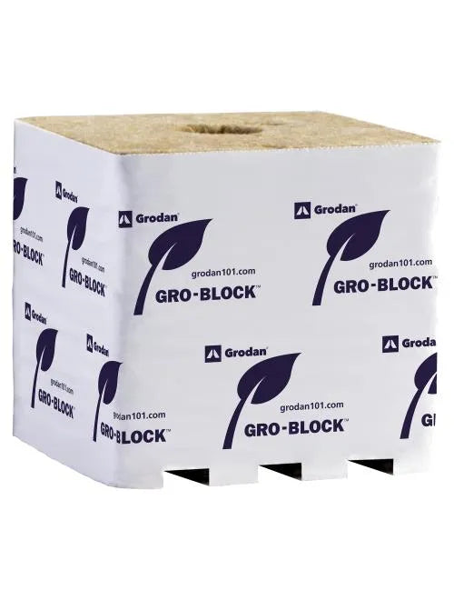 Grodan Improved Hugo Gro-Block, 6" x 6" x 5.8" - CASE OF 64