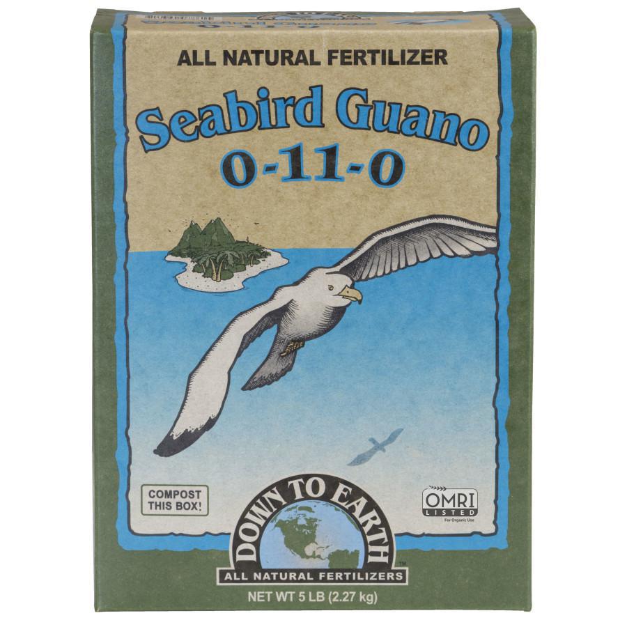 Down To Earth Seabird Guano All Natural Fertilizer 0-11-0