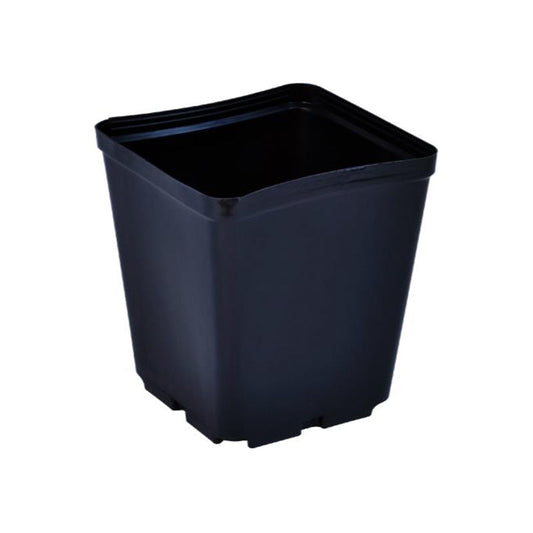 Gro Pro® Square Plastic Pot  5 x 5 x 5.25 in