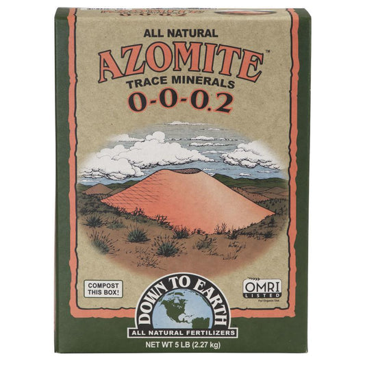 Down To Earth  Azomite (0-0-0.2) 5lb