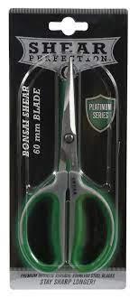 Shear Perfection Platinum Stainless Steel Bonsai Scissors 2.4in