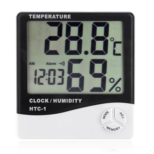 Hydro Crunch™ Digital Thermometer And Hygrometer With Probe