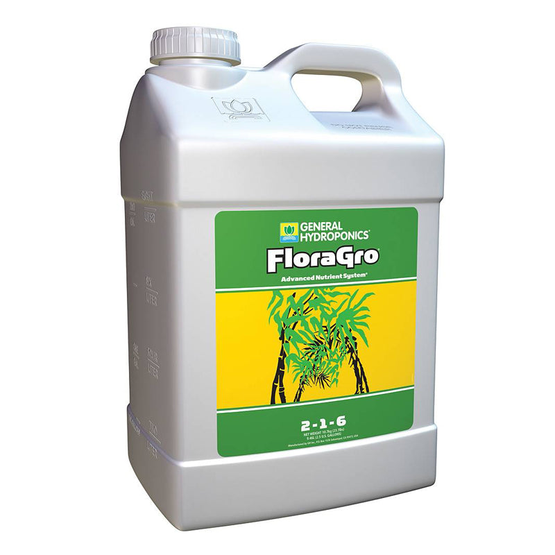 General Hydroponics® FloraGro 2.5 Gallon – Cheapest Hydro