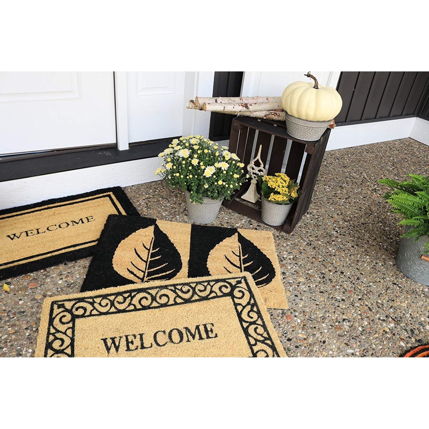 Robert Allen® Home & Garden Coir Doormat - Aztec Doormat 18in X 30in