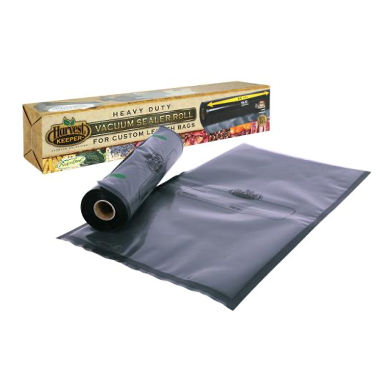Harvest Keeper® Vacuum Seal Black / Clear, 11" x 19.5' (Long Roll)