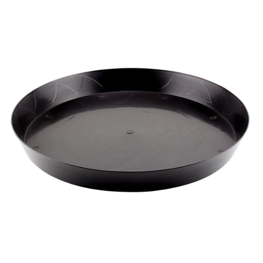 XY  Heavy Duty Black Saucer 10in