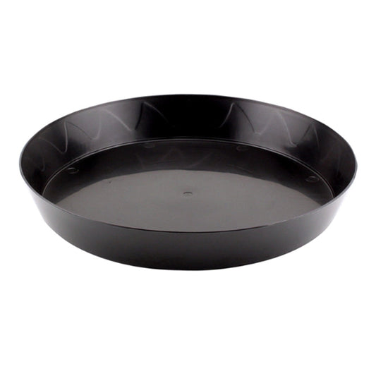 XY Heavy Duty Black Saucer 12in