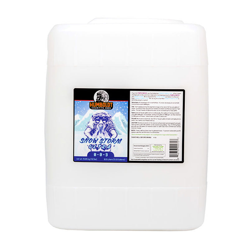 Humboldt County's Own Snow Storm Ultra 5 Gallon
